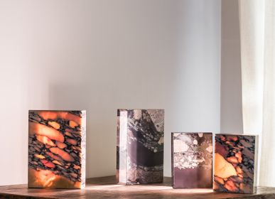 Table lamps - Marble Books - Koen Van Guijze - BELGIUM IS DESIGN