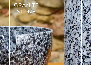 Ceramic - Granite Stone/Ceramic Glaze - EVA MUN