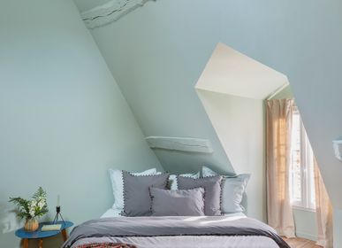 Objets de décoration - Taie d'oreiller en coton à pompons - MIA ZIA