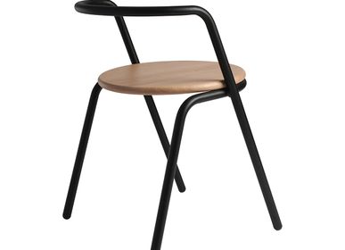 Chairs for hospitalities & contracts - Edgar chair - RÉSISTUB PRODUCTIONS