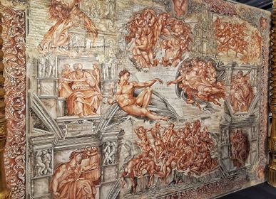 Unique pieces - Tribute to Michelangelo - IVAN CESCHIN FRESCOES DECORATIONS RESTORATIONS
