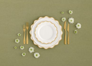 Formal plates - Maris d'Or porcelain plates - PORCEL