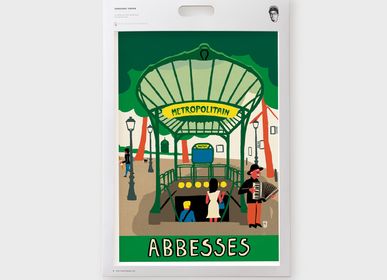 Poster - Art Prints - Paris with Paul Thurlby - SERGEANT PAPER
