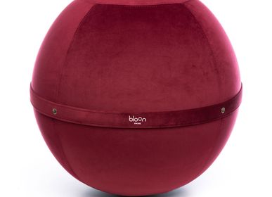 Assises pour bureau - Bloon Velvet - Rouge Rubis - BLOON PARIS