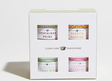 Candy - Discovery box of 4 pots of 100g - CONFITURE PARISIENNE