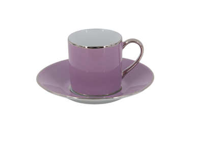 Tasses et mugs - Tasse & soucoupe café empire parme (Sous le Soleil) - LEGLE