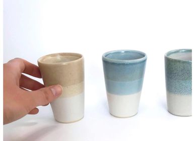 Mugs - Two-Tone Coffee Mug - CHLOÉ KOWALKA