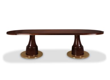 Dining Tables - Buck Oval Dining Table - PORUS STUDIO