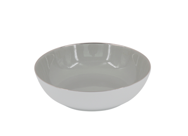Formal plates - Calotte plate pearl grey (Sous le Soleil) - LEGLE