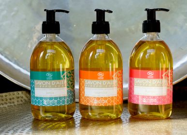 Soaps - Liquid Aleppo soap, certified Bio Cosmos, Olive and natural fragrances. 500ML - KARAWAN AUTHENTIC