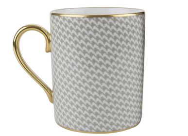 Mugs - Dark grey mug  (Pied de Poule) - LEGLE