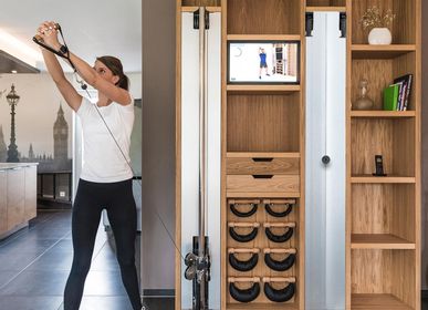 Gym et fitness pour collectivités - NOHrD Wall - fitness wall - WATERROWER FRANCE