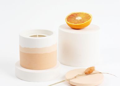 Objets de décoration - Peach candle - STUDIO ROSAROOM