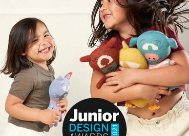 Decorative objects - FANTASTIC FRIENDS, plush knitted Sol de Mayo collection. Designed in France - SOL DE MAYO