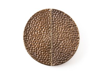 Quincaillerie d'art - Manche rond martelé  - THEA DESIGN