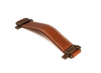 Quincaillerie d'art - Poignée en cuir - THEA DESIGN