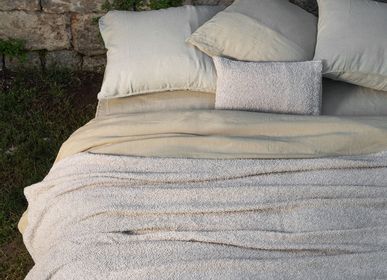 Plaids - Plaids bouclette 100% lin - LISSOY