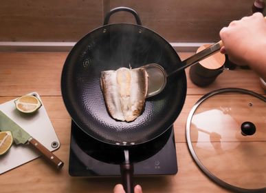 Frying pans - Companion Carbon Steel WoK (32cm) - JIA