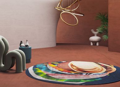 Design carpets - Strati Della Memoria Collection Multicolor Design Rug - LA MAISON MURAEM
