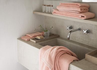 Bath towels - Essentiel Aurore - Towel and wash glove - ALEXANDRE TURPAULT