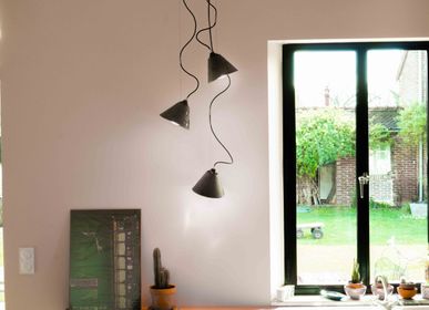 Pièces uniques - Suspension BURO - MU - LUMINAIRES ET MATÉRIAUX EN POLYMÈRE MINÉRAL SOUPLE