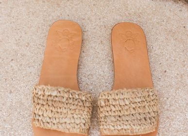 Chaussures - Sandales, mules en raphia - MON ANGE LOUISE