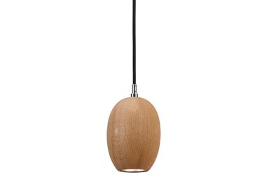 Hanging lights - CRETA hanging lamp in wood - LUXCAMBRA