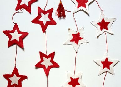 Other Christmas decorations - Foldable Paper Christmas Star - BAGHI FAIR LIFESTYLE