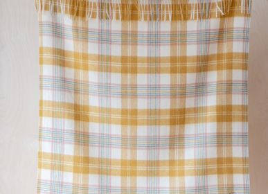 Throw blankets - Lambswool Check Baby Blankets - THE TARTAN BLANKET CO.