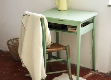 Plaids - Plaid en laine des Pyrénées, tissés main - LAINES PAYSANNES