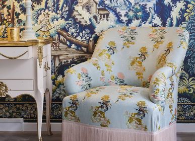 Hotel bedrooms - CARY English Armchair - ref. CAR - MOISSONNIER