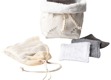 Gifts - Pouch with 5 washable pads - ATELIER CATHERINE MASSON