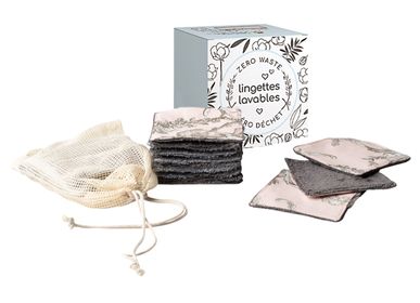 Gifts - 10 washable pads with washing net  - ATELIER CATHERINE MASSON