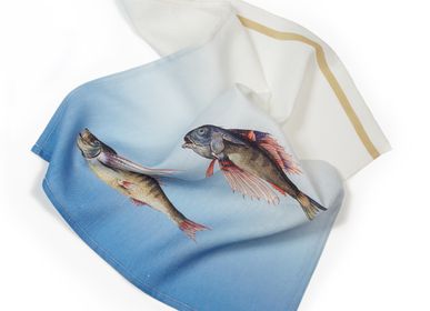 Linge d'office - Torchon Fish - HELLEN VAN BERKEL HEARTMADE PRINTS