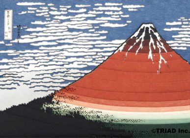 Design objects - SCENERY South Wind, Clear Sky, from the series Thirty-six Views of Mount Fuji - OMOSHIROI BLOCK