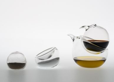 Oils and vinegars - INSEPARABLES service set - LAURENCE BRABANT EDITIONS
