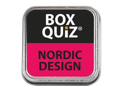 Gifts - Box Quiz quiz game about NORDIC DESIGN entertainment for adults - PENNY PUZZLE