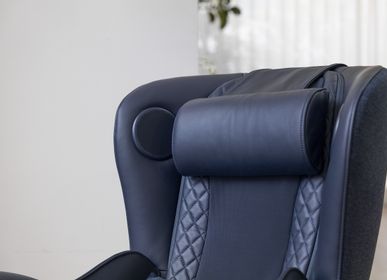Office seating -  NOUVEAU FAUTEUIL DE MASSAGE CLASSIQUE - Bleu nuit - NOUHAUS