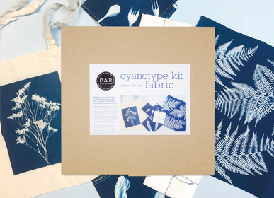 Cadeaux - Kit de cyanotype DIY - Tissu - PAR   >  PRINT - ART - READ