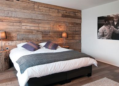Wall panels - Old cladding recovered from century-old barns in Canada. - ATMOSPHÈRE ET BOIS