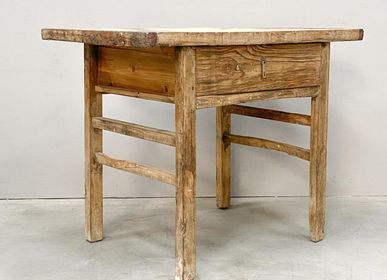 Console table - Rustic wooden small and large console tables - THE SILK ROAD COLLECTION