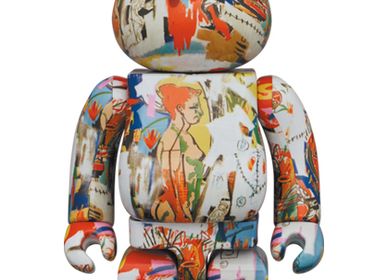 Sculptures, statuettes and miniatures - Figurine Bearbrick Andy Warhol x JM Basquiat #4 Translate this comic - ARTOYZ