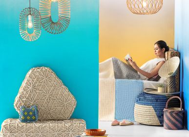 Coussins textile - Pouf pouf Ottoman TADECO HOME T'nalak - DESIGN PHILIPPINES HOME