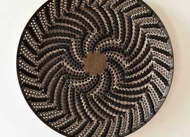 Ceramic - Soleil noir 3 - SILVER.SENTIMENTI.CERAMIQUE