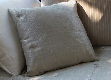 Fabric cushions - PLATINE - EN FIL D'INDIENNE...
