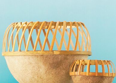 Vases - Paper Clay Basket (Large) - INDIGENOUS