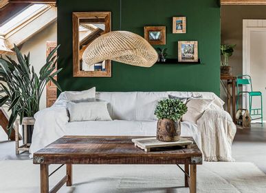 Hanging lights - Maze lamp organic natural - RAW MATERIALS