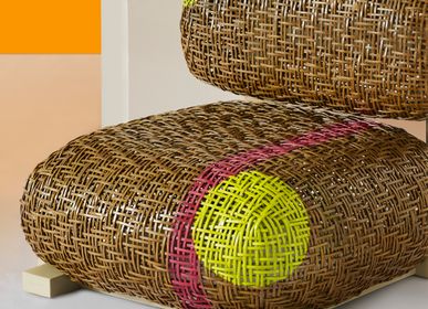 Lounge chairs for hospitalities & contracts - Pouf Lounge Chair - OBRA CEBUANA