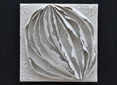 Paintings - Collection Ecorce papier porcelaine - GUENAELLE GRASSI