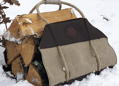 Barbecues - Log bags - L'ATELIER DES TANNERIES